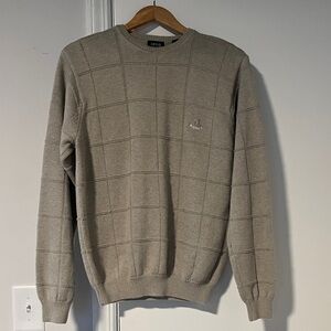 IZOD Men's Tan Crewneck Sweater